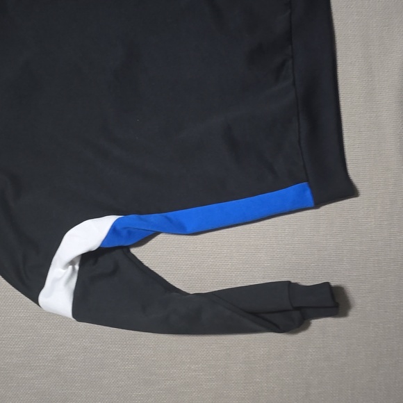 Adidas Track Jacket Youth Size Medium Black,Blue,White - Picture 11 of 15